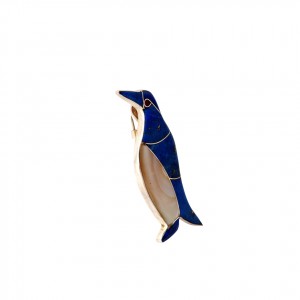 broche- pinguino - ag ll- 0524guzt
